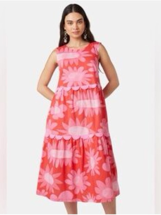 gorman Dresses & Skirts - Gorman Flowering Pink Jacquard Dress